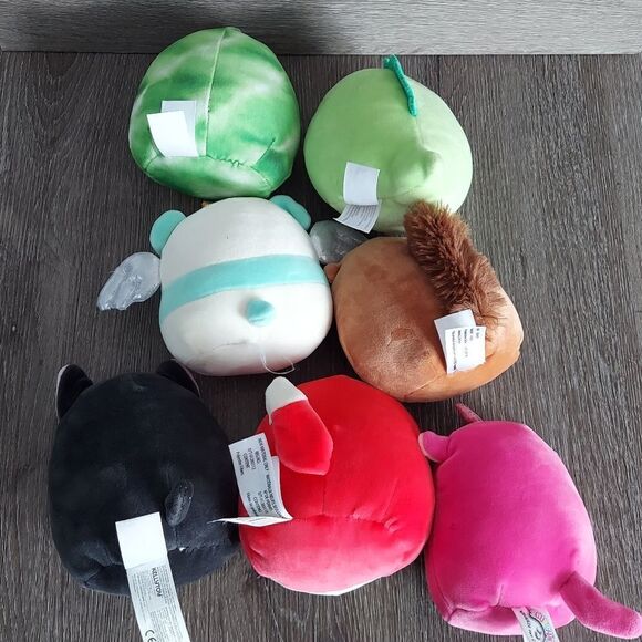 Squishmallows 5" Plush Lot - Set of 7 - Picture 6 of 6